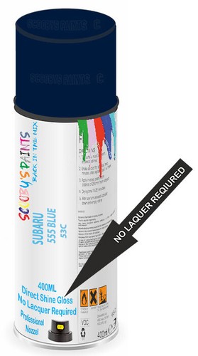 Paint for subaru 555 blue - blue, 53c