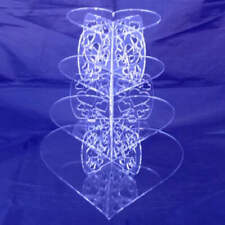 Four Tier Heart Shaped Cake