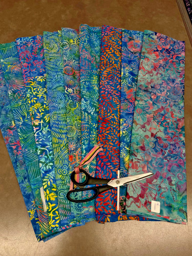 Yds batik fabric bundle - batik,