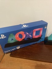 Playstation Icons Light Official Gaming Lamp 3 Modes New In Box