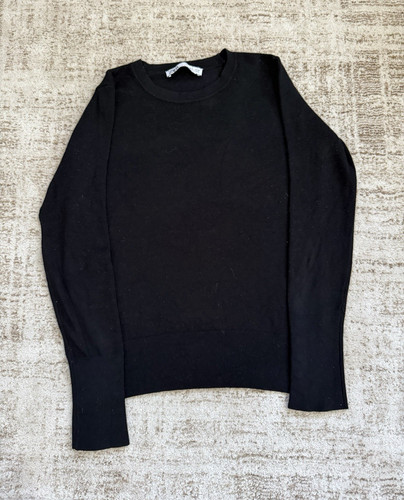 Zara women black crew neck - women’s,