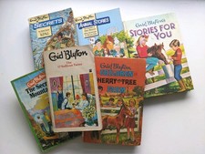 8x vintage Enid Blyton books