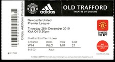Ticket 2019 Manchester United vs. Newcastle United Premier League  39049