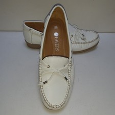Ladies Size UK 6 PAVERS White