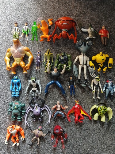 Ben action figures - 10,