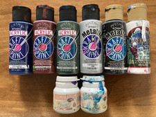 Anita’s All Purpose Acrylic Craft Paint Bottle X5 OOP Inc. Humbrol Paint Job Lot