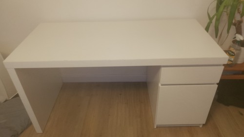 Ikea malm office - malm, white