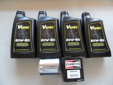 Synthetic Oil change Kit for Harley-Davidson V-Rod Engines with chrome filter