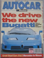 Autocar magazine 15/4/1992