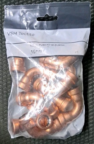 Pack push fit metal - 10, push-fit