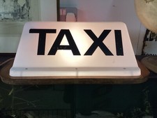Vintage Taxi Sign Lamp,fully