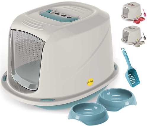 Cat hooded litter - hooded, kitten