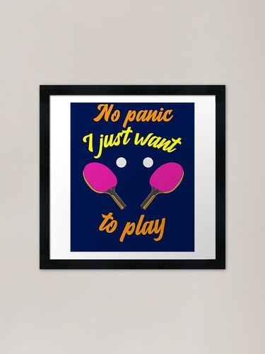 Table tennis don panic - tennis,, panic,