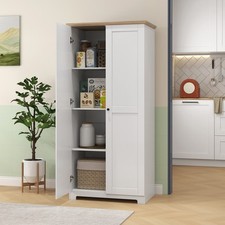 172cm Wooden Storage Cabinet