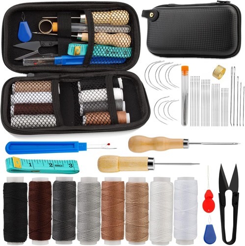 Leather sewing kit upholstery - sewing, kit,