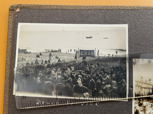 Antique photo album 1920s - album,