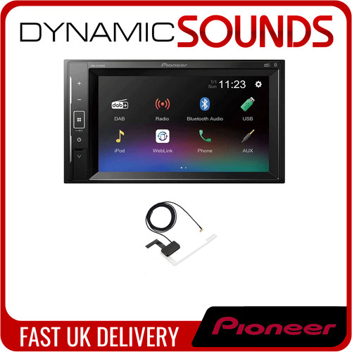 Pioneer dmh a240dab 2 - 6.2", 2-din