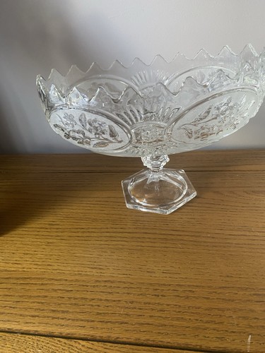 Vintage oval compote fruit - ,