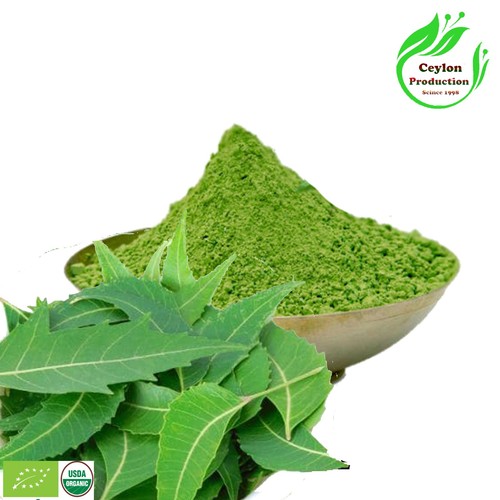 Neem leaf powder ground - neem,