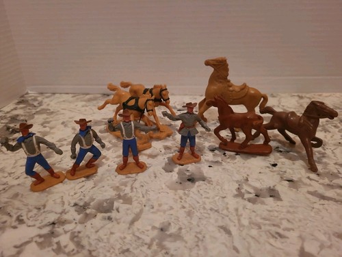 Vtg timpo swoppets - cowboys, and