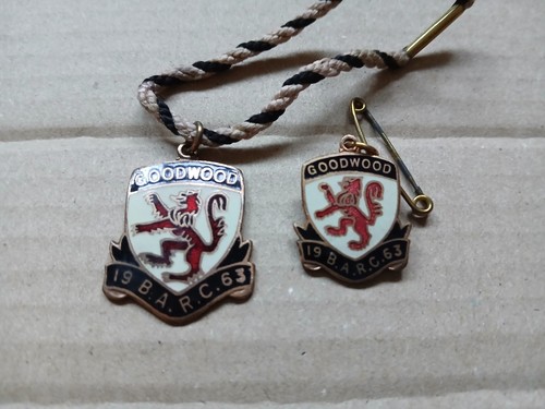 Barc goodwood badges - goodwood,