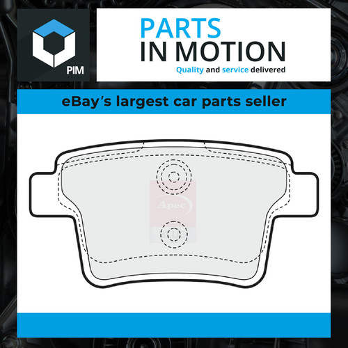 Brake pads set fits proton - fits,