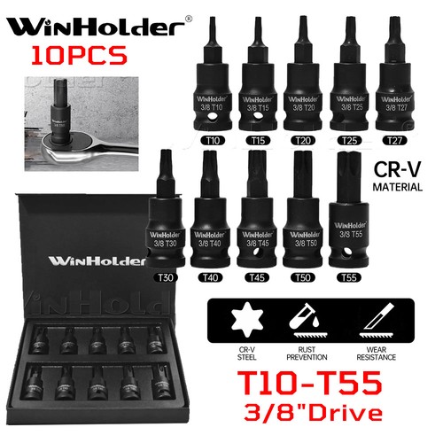 Torx star socket bit - socket,