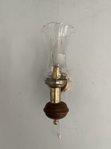 Vintage brass candle wall - vintage,