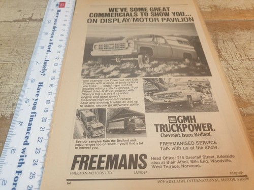 1979 chevrolet 4x4 ute - chevrolet,