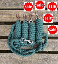 BOTTLE GREEN LEAD ROPES NEW
