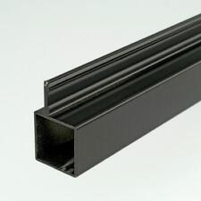 Black Aluminium Box Section Steel Hollow ProFrame 2m Single Fin Square Tubing