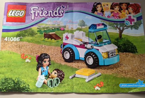 Lego friends vet ambulance - lego,