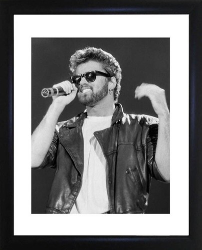 George michael framed - michael, photo