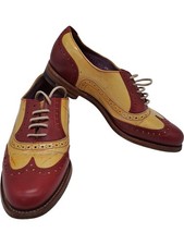 Barker Brogue Oxford Leather Dress Shoes Multicolour Size 3.5 T2550 D142