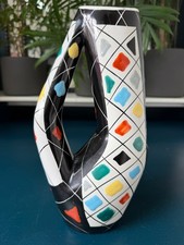 Deruta Italy loop vase -