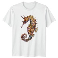 Seahorse Watercolor T-Shirt
