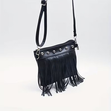 Small Fringed studded shoulder