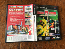 PS2 PlayStation 2 18 Eighteen Wheeler American Pro Trucker Game + Instructions