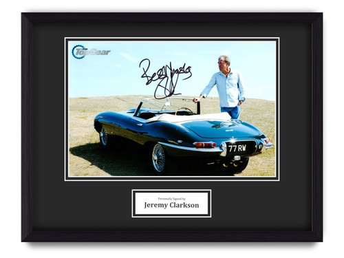 Jeremy clarkson signed 16x12 - clarkson,