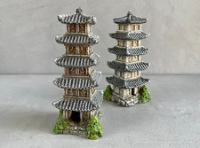 Tall pagoda model terrarium - model,