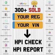 FULL VEHICLE CAR MOTORBIKE CHECK HPI REPORT CHECK VIN TO REG FINANCE SALVAGE ✅