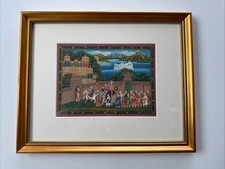 Vintage indian miniature - vintage,