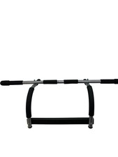 DOOR GYM Pull Up Bar Foam Grips Wall Mounted Strength Training Used