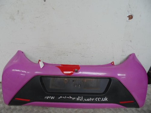 Toyota aygo rear bumper - toyota, paint