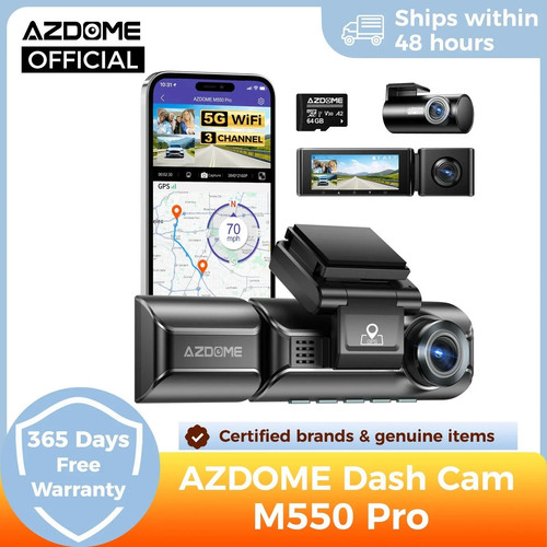 Azdome m550 pro channel - m550, 4k