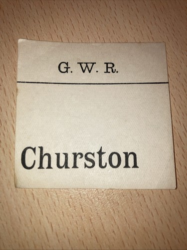 Luggage label - w,