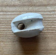 Vintage Ceramic Insulators GPO Telephone Line Cables. Ceramic. With Flaws.