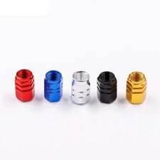 X 4 Tyre Valve Dust Caps Hex