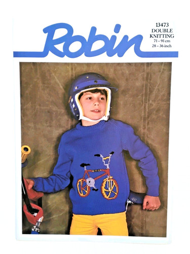 Robin vintage knitting - robin,