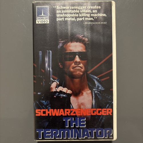 The terminator vhs clamshell - the,